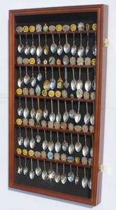 60-Spoons-Spoon-Display-Case-Cabinet-Rack-Shadow-Box-Wall-Rack-LOCKABLE-SP02-WAL