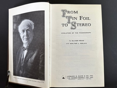 From Tin Foil To Stereo by Read & Welch - 1976 - 2nd Ed, 1st Printing HC Book DJ - Picture 6 of 14