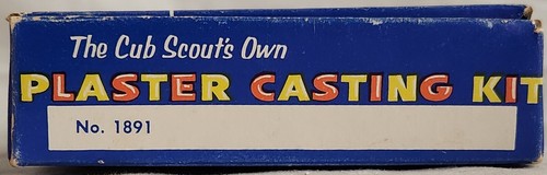 CUB SCOUT'S PLASTER CASTING KIT-BRAND NEW IN ORIGINAL BOX-VINTAGE MID-CENTURY - Picture 7 of 16