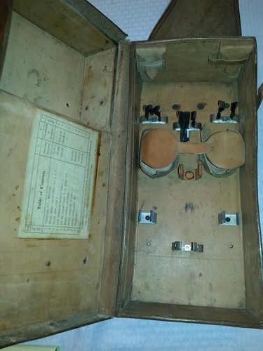  Telescope Case Leather Binocular Trench - Picture 3 of 4