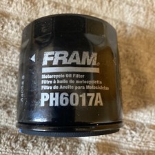 FRAM PH6017A Motorcycle Oil Filter Brand New