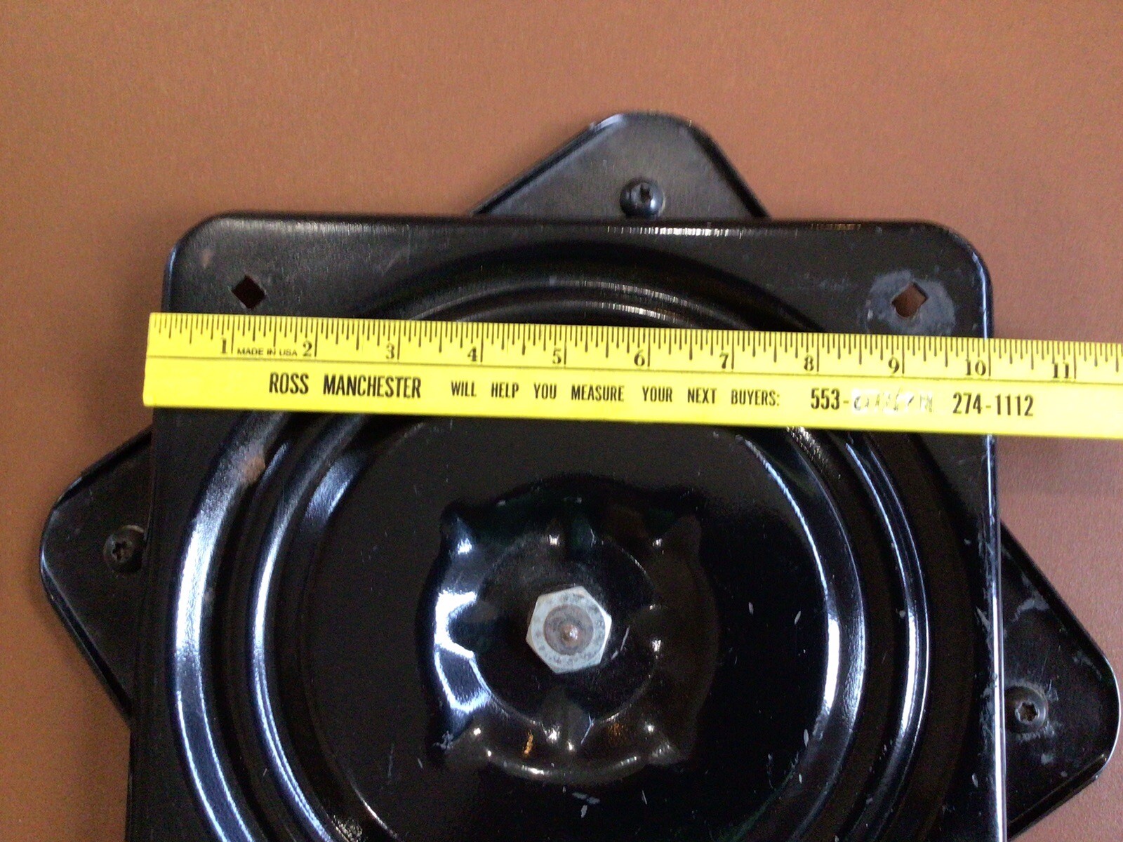 Genuine La Z Boy Lazyboy recliner Wood swivel Base plate turn hardware