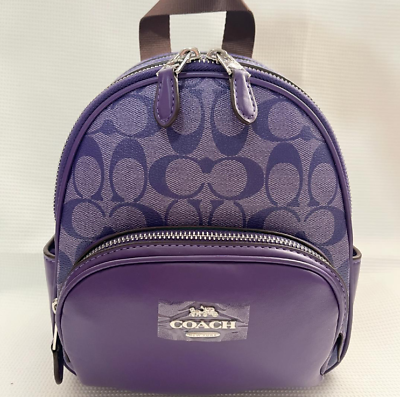 COACH C8604 Mini Court Backpack In Signature Leather sports COACH C8604 Mini Court Backpack In Signature Leather sports