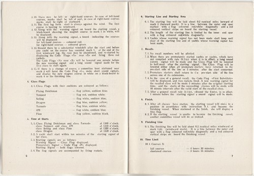 Segelmeisterschaft der XXVII Baltic Regatta 1975 in Tallinn offizielles PROGRAMM - Bild 5 von 7