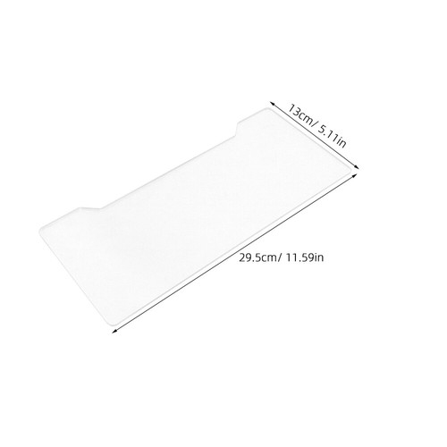 Löschen Sie Tastaturabdeckung für Laptop -Acryl -transparente Tastaturschutz - Bild 10 von 12