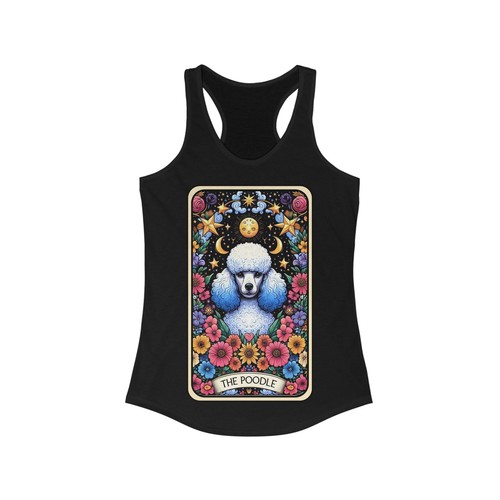 Skurriles Pudel Blumen Tank Top, süßes Hundeliebhaber Geschenk, Sommerkleidung, Tierbesitzer - Bild 4 von 5