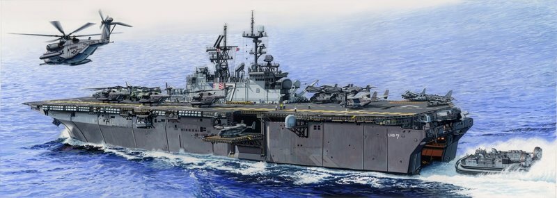 Trumpeter 05615 USS IWO JIMA LHD-7 Trumpeter 05615 USS IWO JIMA LHD-7