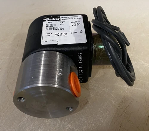 Parker Solenoid Valve NoC111C2 71315SN2MV00. 24 vdc. 10 watt. New.