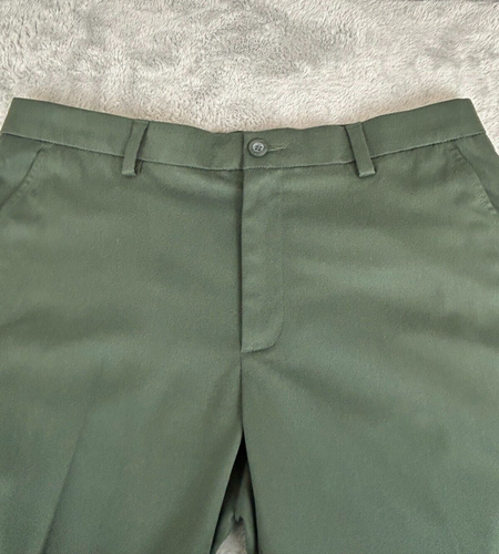 Amazon Essentials 35/28 Men’s Polyester Blend Forrest Green Pants Straight Fit - Picture 4 of 8