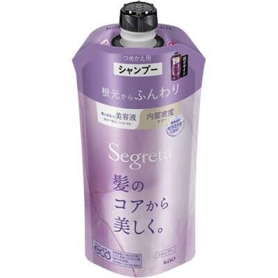 KAO Segreta Shampoo Refill 340ml Aromatic Rose Fragrance
