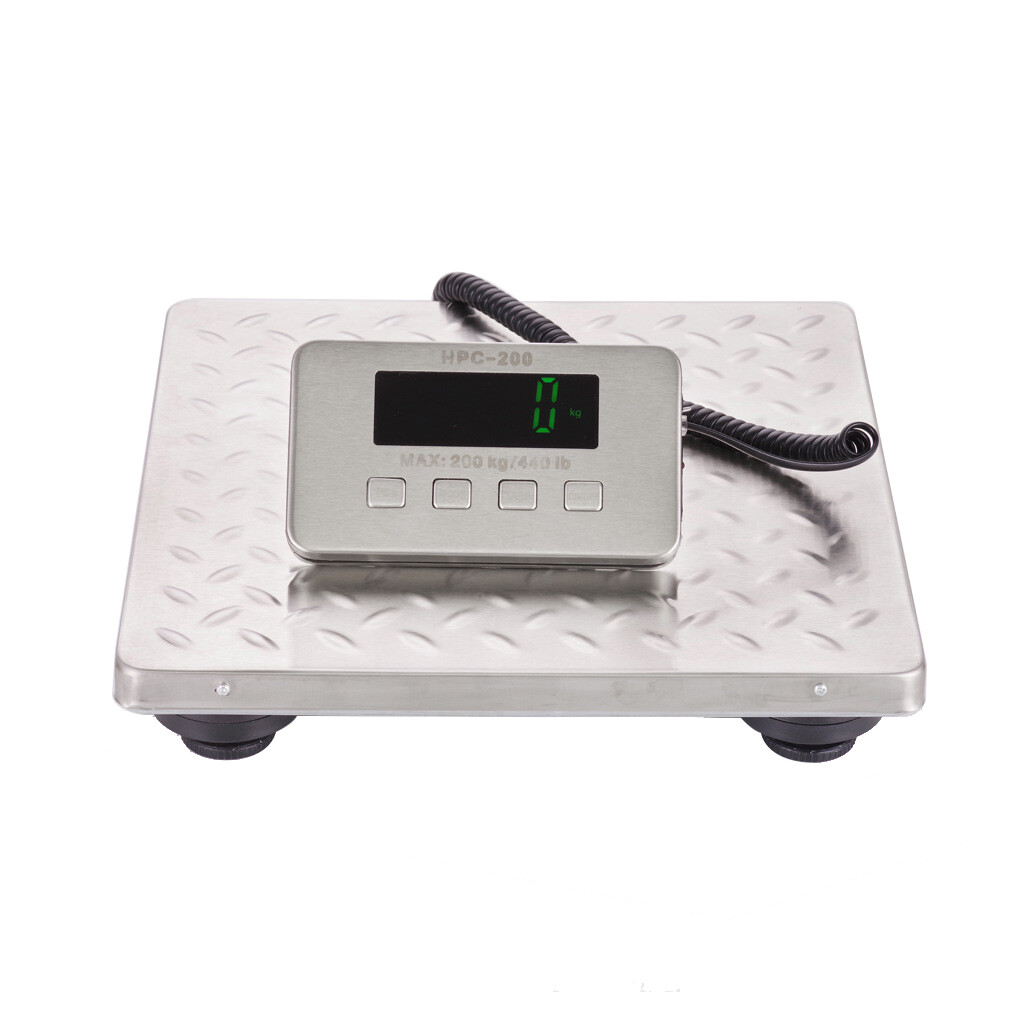 440lb x 0.07 oz. AC DC Weight Computing Digital Scale Non slip