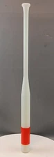 Official Junk Ball Plastic 32” Baseball Bat White and Red