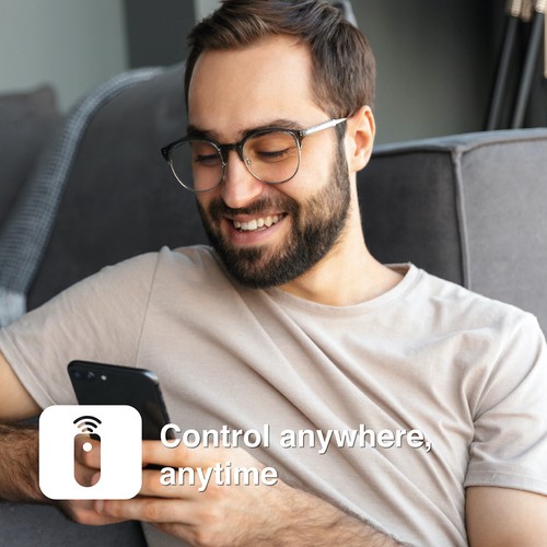 LSH 4 Pack Smart Bulb B22 White Wi-Fi LED Bulb Google Home Alexa App Control - Picture 4 of 12