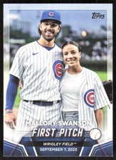 2024 10651C Topps First Pitch Mallory Swanson Chicago Cubs #FP-3