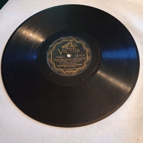 Paul Whiteman and His Orchestra - Your Land and My Land/Silver Moon 1927 VICTOR - Imagen 2 de 6