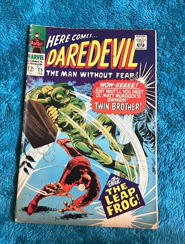 Daredevil #25, Feb 1967; 1st Leap-Frog, Mike Murdock!