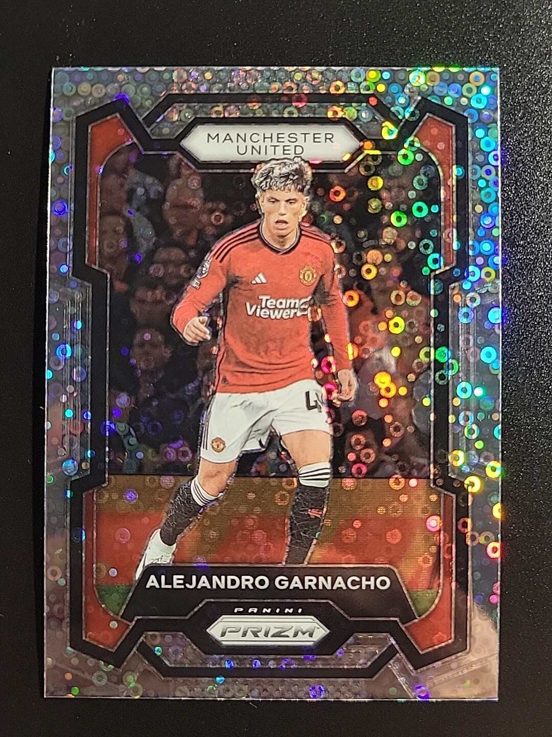 2023-24 Panini Prizm #50 Premier League Breakaway Alejandro Garnacho Manchester