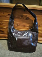 Marc Jacobs PVC Dark PURPLE Shoulder Bag