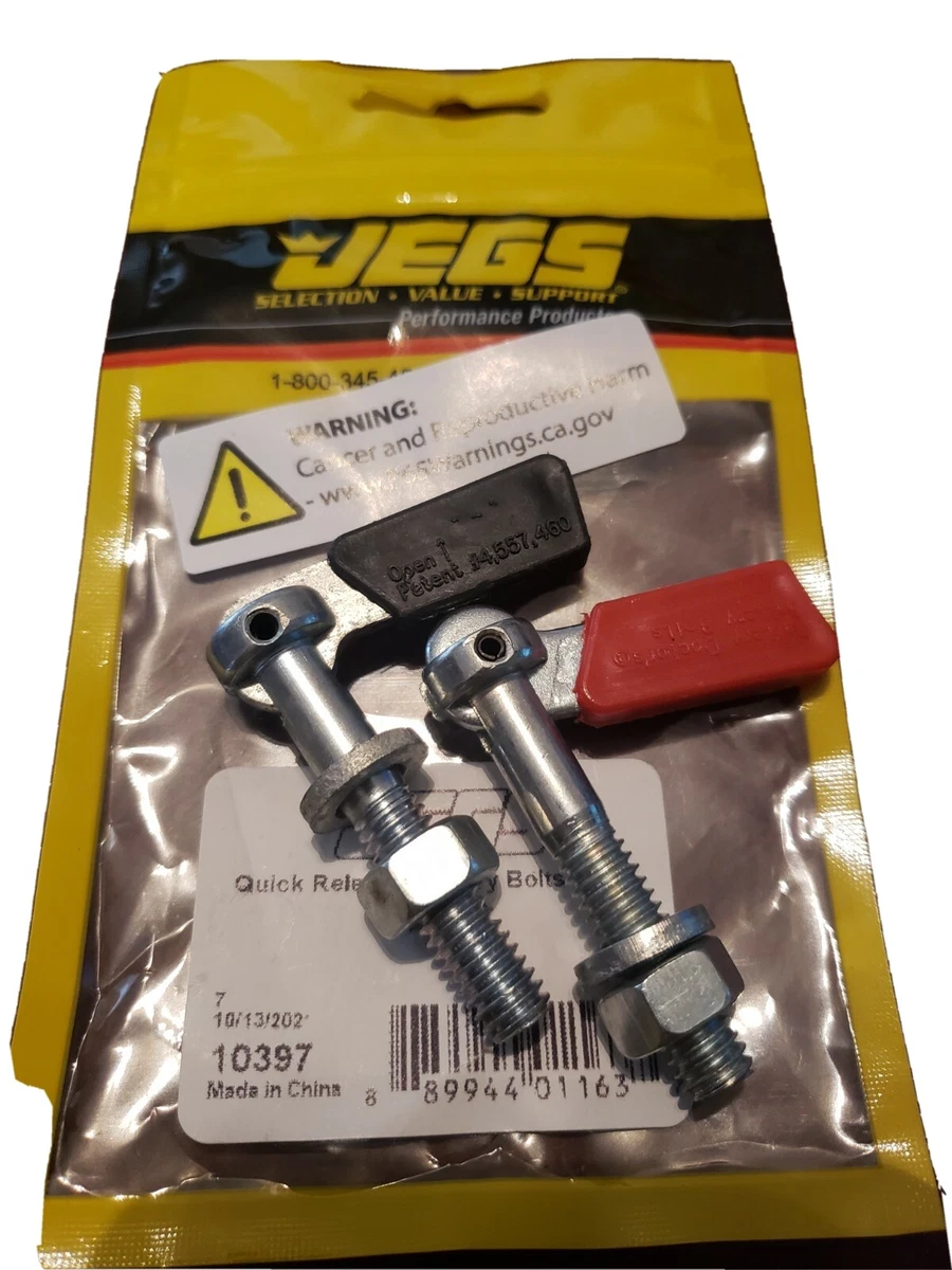 JEGS 10397 Quick Release Battery Bolts 5/16 Threads JEGS, 55 OFF
