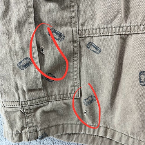 Wrangler Shorts Mens 38 Multicolore Cargo Pockets Preppy Lot Of 2 READ - Picture 20 of 21