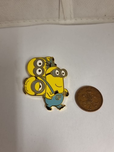 Loungefly Despicable Me Minions Pin Badge Kevin Bob Stuart  - Picture 1 of 2