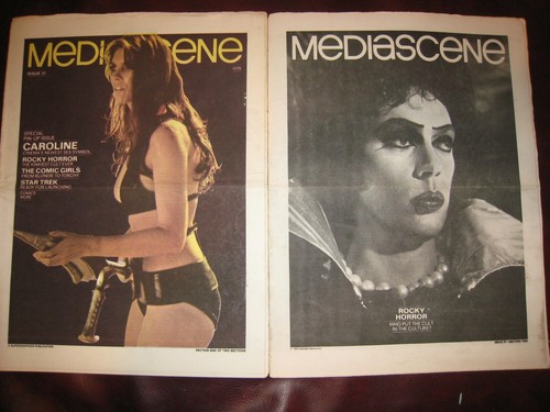 Mediascene 37 May June 1979 Caroline Munro Rocky Horror Star Trek Bill Ward
