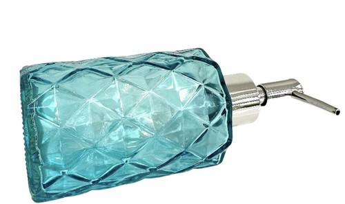 400ml Glass Lotion Liquid Soap Dispenser for Bathroom Kitchen Various Colour - Picture 19 of 53