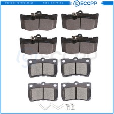Front Rear Ceramic Brake Pads For Lexus GS350 Lexus GS430 Lexus GS450h 8pcs
