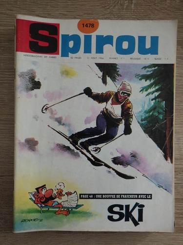 Journal de SPIROU Année 1966 + Mini Récits CHOISISSEZ VOTRE NUMERO (1472 à 1479) - Bild 5 von 6