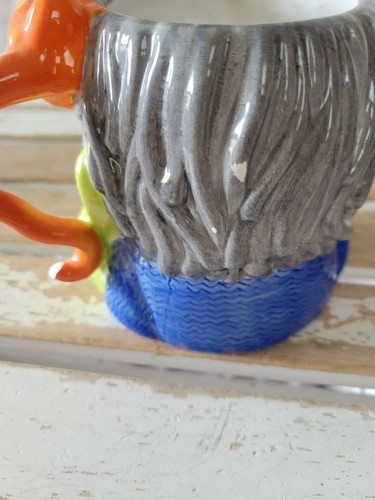 JCPenney Frankenstein lizard Halloween cup mug as is vintage home collection - Bild 6 von 10