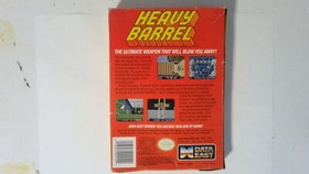 Heavy Barrel Nintendo NES box only  Hudson Soft-  NO CARTRIDGE