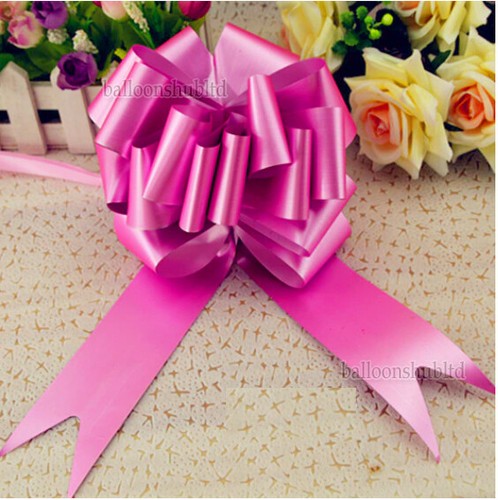 Large 50mm Pull Bow Quality Gift Present Wrap Ribbon Wedding Car Birthday Party - Picture 8 of 15
