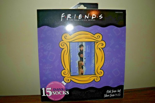New Friends TV Show Kids Socks Sz S M L 15 Days of Socks Advent Calendar - Picture 2 of 7