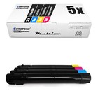 5x Eco Toner f�r Xerox WC-7435-FLX WC-7425-RLX WC-7425-R WC-7435-RX WC-7425-FL