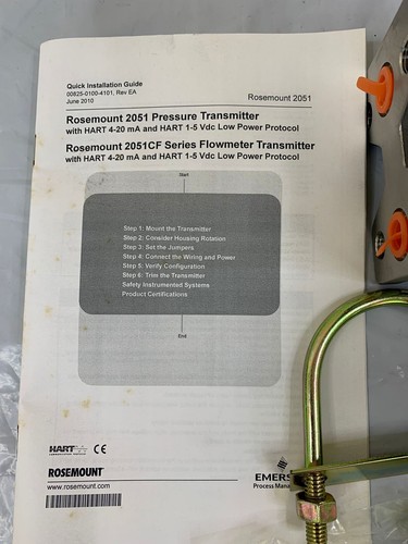 Rosemount / Pressure Transmitter 2051C / Output HART 4-20mA / 3626PSI - 250BAR - Picture 24 of 24