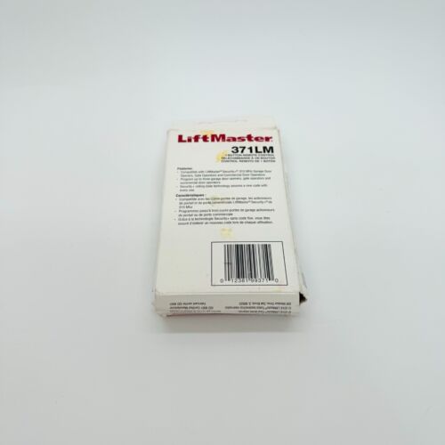 LiftMaster 371LM Garage Door Opener Remote - Black - Picture 3 of 4