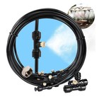 Misting Cooling System Mist Nozzles 3/4" Brass Adapter for Outside Patio Cooling