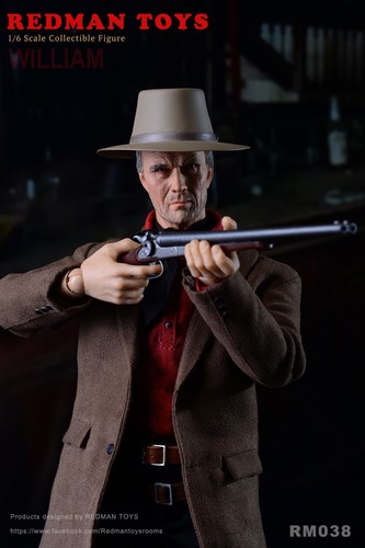 Redman Toys RM038 1/6 William Manny Cowboy Fit 12 inch Male Action Figures - Bild 6 von 8