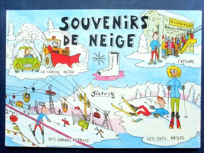 Avoir Images Humour Souvenirs De Neige Joie Des Sports D Hiver Ebay le plus cool par