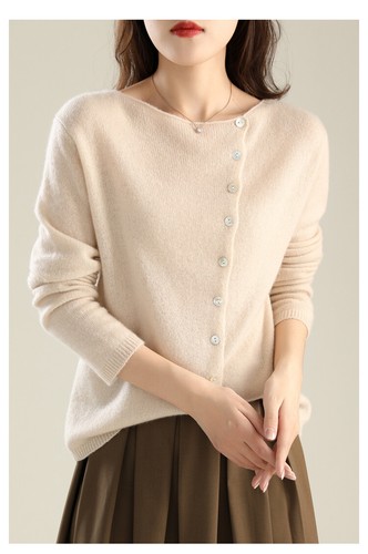 Cardigan donna coreano maglia casual primavera autunno sottile maglione top camicia cappotto blusa - Foto 8 di 18