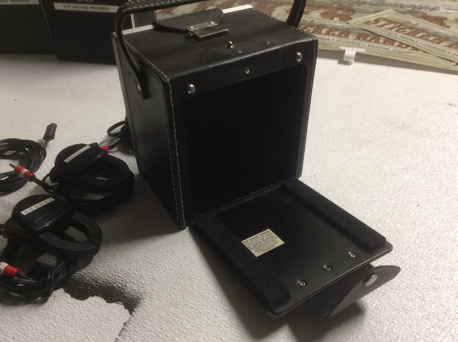 Amprobe LAA3/984652 AC Current Recorder with 3 Probes & Line Cord. eBay