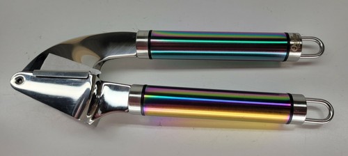 ORBLUE Garlic Press Premium Stainless Steel Mincer Crusher & Peeler COLOR CHOICE - Picture 8 of 8
