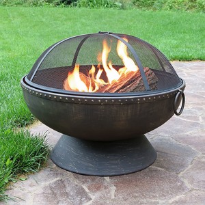 Sunnydaze-Outdoor-Firebowl-Fire-Pit-with-Handles-and-Spark-Screen-30-Inch
