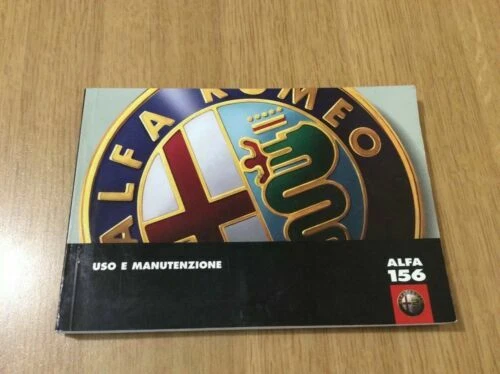 Manuali di assistenza e riparazione 156 per l'auto per Alfa Romeo