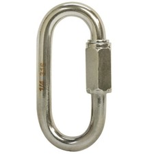 1/8" Marine 316 Stainless Steel Quick Link Shackle Boat WLL 150 Lbs