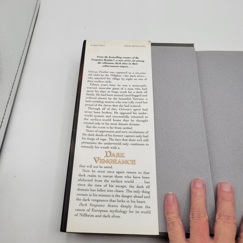 Dark Vengeance Ed Greenwood First 1st Edition Hardcover 2008 TOR Books Fantasy - Picture 4 of 5