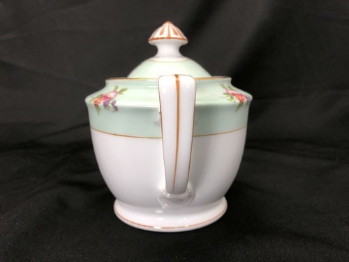 Zuckerdose von Noritake M Japan Muster mit neuwertigem Rand, Goldrand & Blumen - Bild 4 von 9