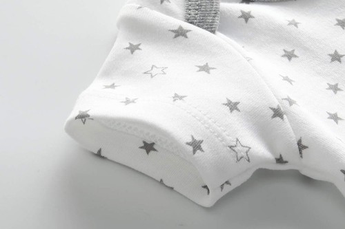 Baby Boys Bodysuit Newborn Short Sleeve Bodysuit Cotton 5-Pack One-Piece Body... - Picture 3 of 6