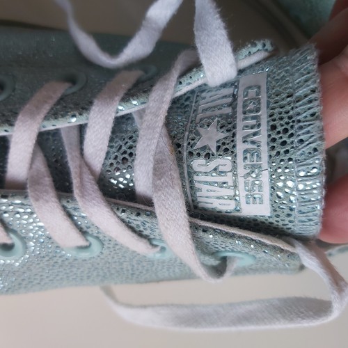 Converse All Star Damen Schuhe Gr.40, 25,5cm,mintgrün, Glänzend - Bild 5 von 7