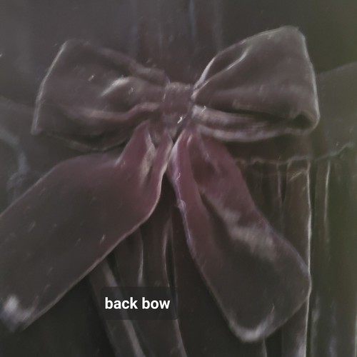 Girls Dress: GYMBOREE, Black Velvet, Embr, Sz 9, Prim And Proper 2004 Holiday  - Picture 3 of 5